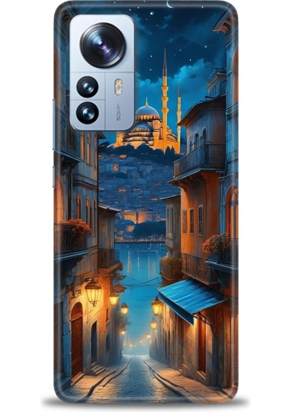 Xiaomi Mi 12 Pro Kılıf Hd Baskılı Kılıf + Seramik Tam Kaplayan Ekran Koruyucu 221