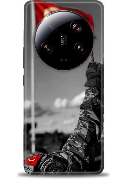 Xiaomi Mi 13 Ultra Kılıf Hd Baskılı Kılıf + Seramik Tam Kaplayan Ekran Koruyucu 35