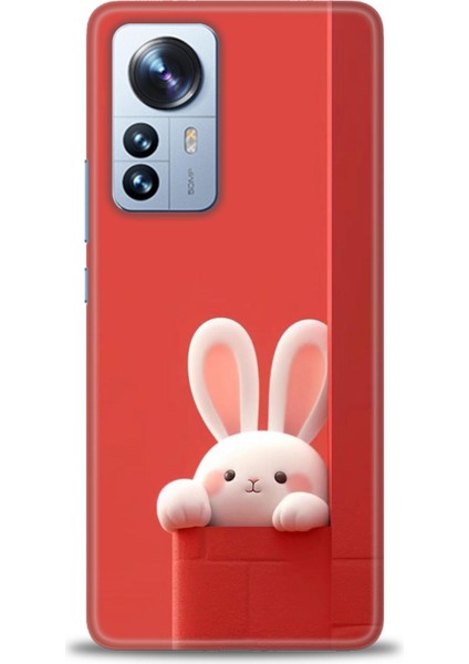 Xiaomi Mi 12 Pro Kılıf Hd Baskılı Kılıf + Seramik Tam Kaplayan Ekran Koruyucu 77
