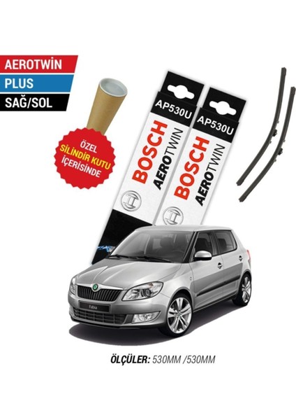 Skoda Fabia Silecek Takımı (2007-2014) Aerotwin Plus