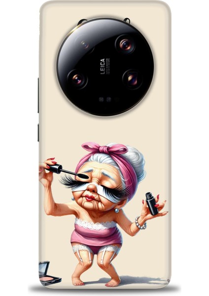 Xiaomi Mi 13 Ultra Kılıf Hd Baskılı Kılıf + Seramik Tam Kaplayan Ekran Koruyucu 50