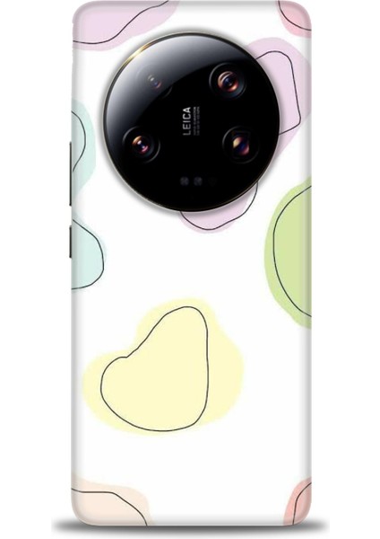 Xiaomi Mi 13 Ultra Kılıf Hd Baskılı Kılıf + Seramik Tam Kaplayan Ekran Koruyucu 174