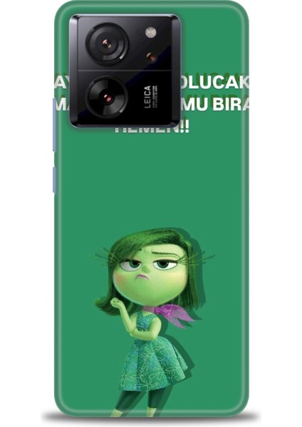 Xiaomi Mi 13T Pro Kılıf Hd Baskılı Kılıf + Seramik Tam Kaplayan Ekran Koruyucu 154