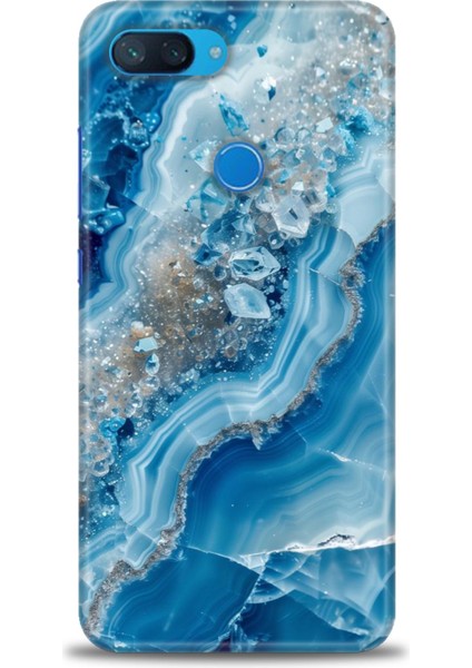 Xiaomi Mi 8 Lite Kılıf Hd Baskılı Kılıf + Seramik Tam Kaplayan Ekran Koruyucu 317