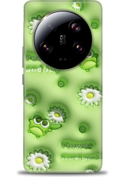 Xiaomi Mi 13 Ultra Kılıf Hd Baskılı Kılıf + Seramik Tam Kaplayan Ekran Koruyucu 116