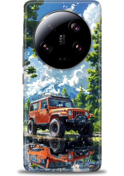 Xiaomi Mi 13 Ultra Kılıf Hd Baskılı Kılıf + Seramik Tam Kaplayan Ekran Koruyucu 107
