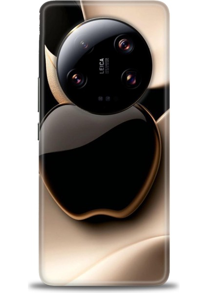 Xiaomi Mi 13 Ultra Kılıf Hd Baskılı Kılıf + Seramik Tam Kaplayan Ekran Koruyucu 350