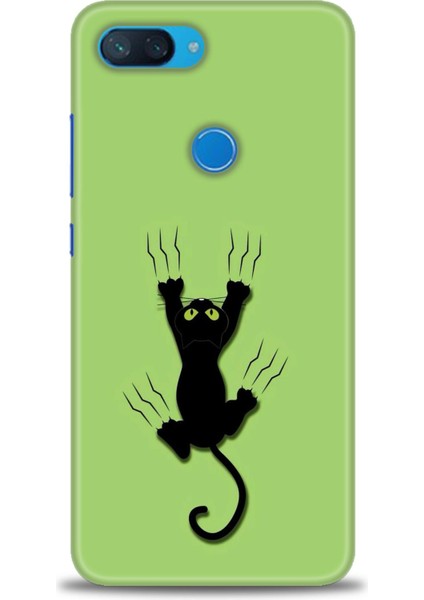 Xiaomi Mi 8 Lite Kılıf Hd Baskılı Kılıf + Seramik Tam Kaplayan Ekran Koruyucu 65