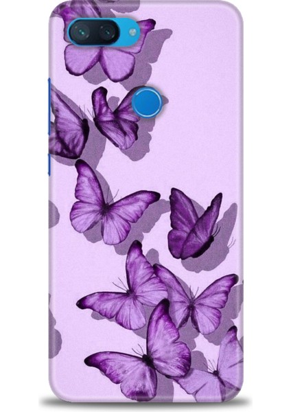 Xiaomi Mi 8 Lite Kılıf Hd Baskılı Kılıf + Seramik Tam Kaplayan Ekran Koruyucu 300