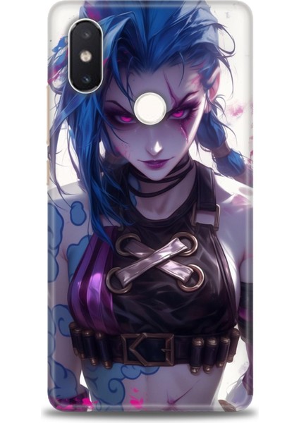 Xiaomi Mi 8 Se Kılıf Hd Baskılı Kılıf + Seramik Tam Kaplayan Ekran Koruyucu 276
