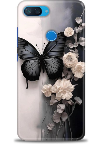Xiaomi Mi 8 Lite Kılıf Hd Baskılı Kılıf + Seramik Tam Kaplayan Ekran Koruyucu 148