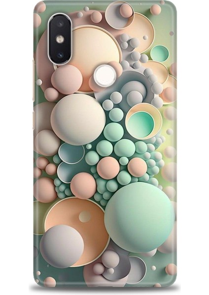 Xiaomi Mi 8 Se Kılıf Hd Baskılı Kılıf + Seramik Tam Kaplayan Ekran Koruyucu 347