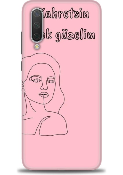 Xiaomi Mi 9 Se Kılıf Hd Baskılı Kılıf + Seramik Tam Kaplayan Ekran Koruyucu 162