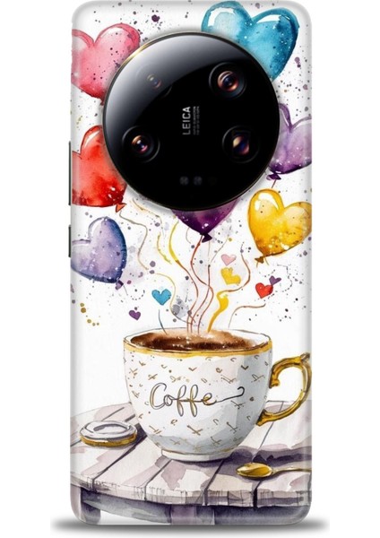 Xiaomi Mi 13 Ultra Kılıf Hd Baskılı Kılıf + Seramik Tam Kaplayan Ekran Koruyucu 411