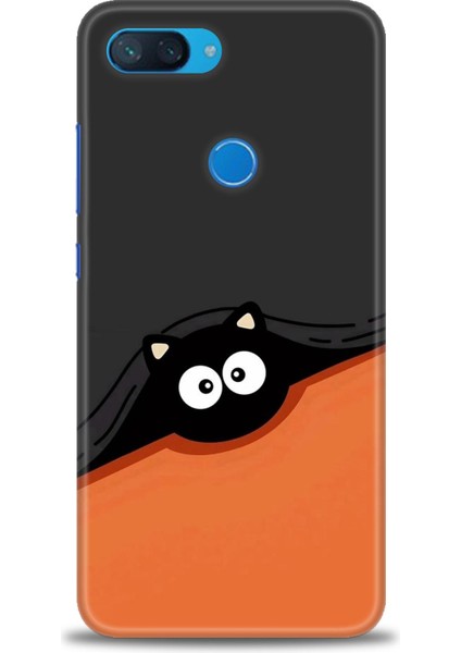 Xiaomi Mi 8 Lite Kılıf Hd Baskılı Kılıf + Seramik Tam Kaplayan Ekran Koruyucu 80