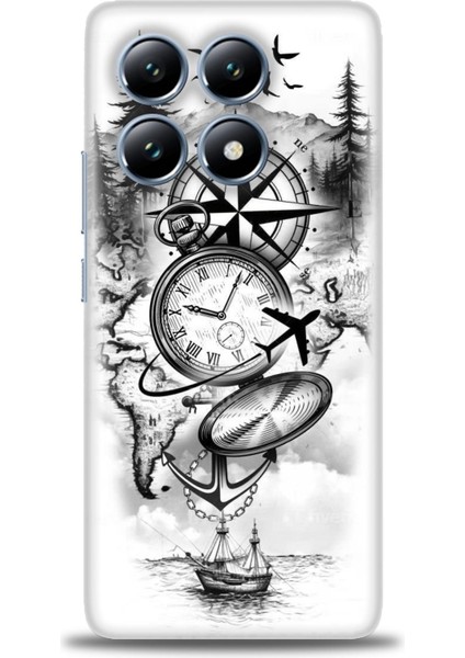 Xiaomi Mi 14T Kılıf Hd Baskılı Kılıf + Seramik Tam Kaplayan Ekran Koruyucu 84