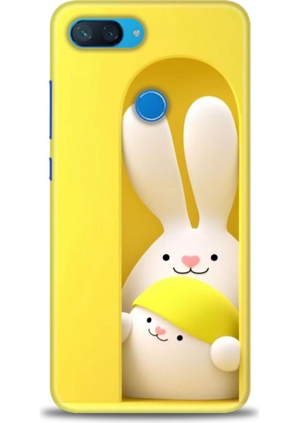 Xiaomi Mi 8 Lite Kılıf Hd Baskılı Kılıf + Seramik Tam Kaplayan Ekran Koruyucu 76