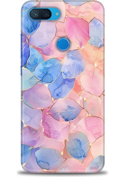 Xiaomi Mi 8 Lite Kılıf Hd Baskılı Kılıf + Seramik Tam Kaplayan Ekran Koruyucu 316