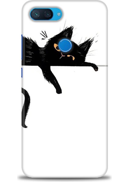 Xiaomi Mi 8 Lite Kılıf Hd Baskılı Kılıf + Seramik Tam Kaplayan Ekran Koruyucu 63