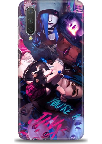 Xiaomi Mi 9 Se Kılıf Hd Baskılı Kılıf + Seramik Tam Kaplayan Ekran Koruyucu 278