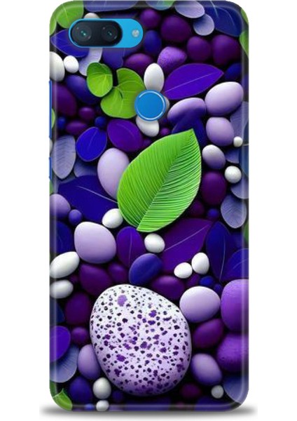 Xiaomi Mi 8 Lite Kılıf Hd Baskılı Kılıf + Seramik Tam Kaplayan Ekran Koruyucu 341