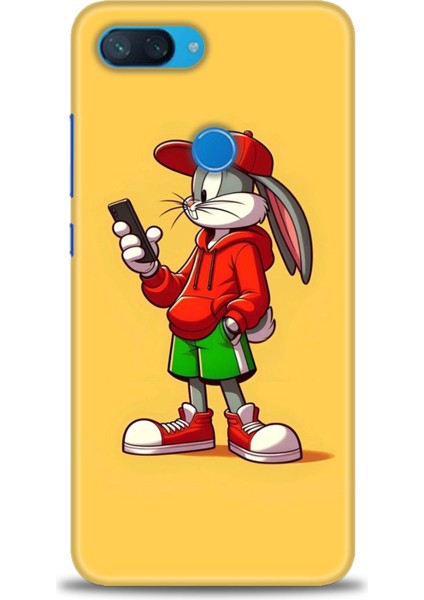 Xiaomi Mi 8 Lite Kılıf Hd Baskılı Kılıf + Seramik Tam Kaplayan Ekran Koruyucu 401