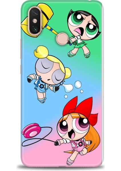 Xiaomi Mi Max 3 Kılıf Hd Baskılı Kılıf + Seramik Tam Kaplayan Ekran Koruyucu 123