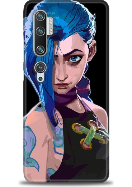 Xiaomi Mi Note 10 Pro Kılıf Hd Baskılı Kılıf + Seramik Tam Kaplayan Ekran Koruyucu 271