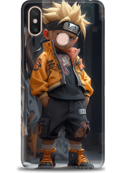 Xiaomi Mi Max 3 Kılıf Hd Baskılı Kılıf + Seramik Tam Kaplayan Ekran Koruyucu 253