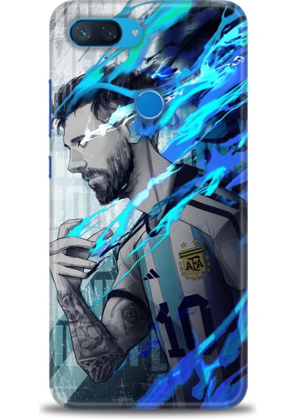 Xiaomi Mi 8 Lite Kılıf Hd Baskılı Kılıf + Seramik Tam Kaplayan Ekran Koruyucu 19