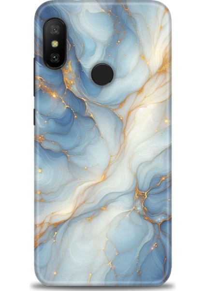 Xiaomi Mi A2 Lite Kılıf Hd Baskılı Kılıf + Seramik Tam Kaplayan Ekran Koruyucu 318