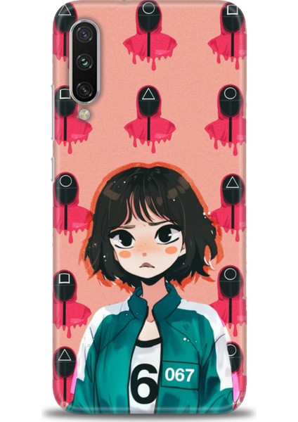 Xiaomi Mi A3 Kılıf Hd Baskılı Kılıf + Seramik Tam Kaplayan Ekran Koruyucu 289
