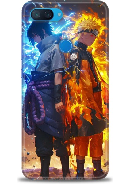 Xiaomi Mi 8 Lite Kılıf Hd Baskılı Kılıf + Seramik Tam Kaplayan Ekran Koruyucu 260