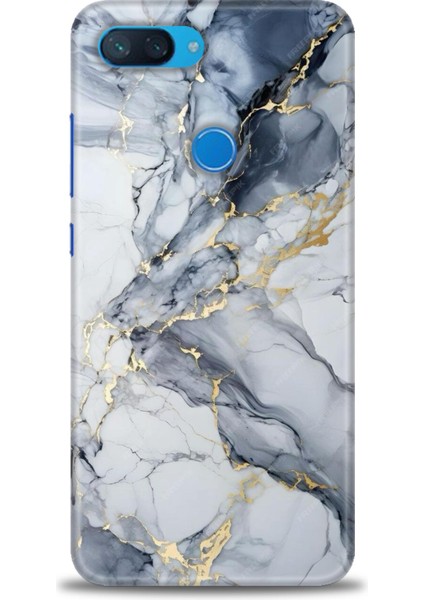 Xiaomi Mi 8 Lite Kılıf Hd Baskılı Kılıf + Seramik Tam Kaplayan Ekran Koruyucu 319
