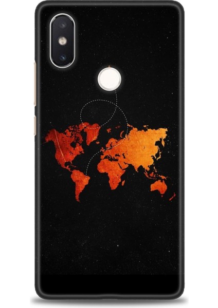 Xiaomi Mi 8 Se Kılıf Hd Baskılı Kılıf + Seramik Tam Kaplayan Ekran Koruyucu 384