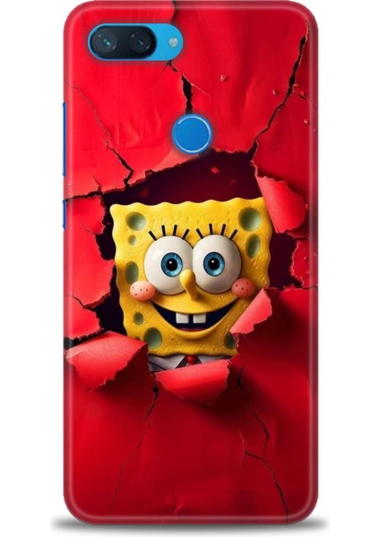 Xiaomi Mi 8 Lite Kılıf Hd Baskılı Kılıf + Seramik Tam Kaplayan Ekran Koruyucu 458