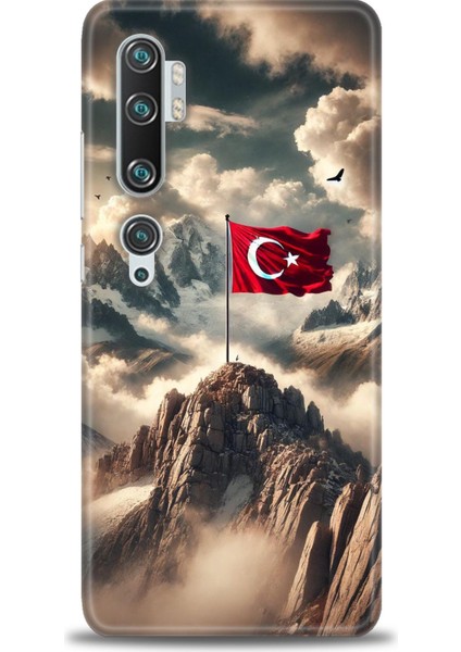 Xiaomi Mi Note 10 Pro Kılıf Hd Baskılı Kılıf + Seramik Tam Kaplayan Ekran Koruyucu 34
