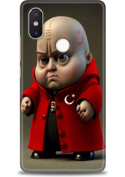 Xiaomi Mi 8 Se Kılıf Hd Baskılı Kılıf + Seramik Tam Kaplayan Ekran Koruyucu 245