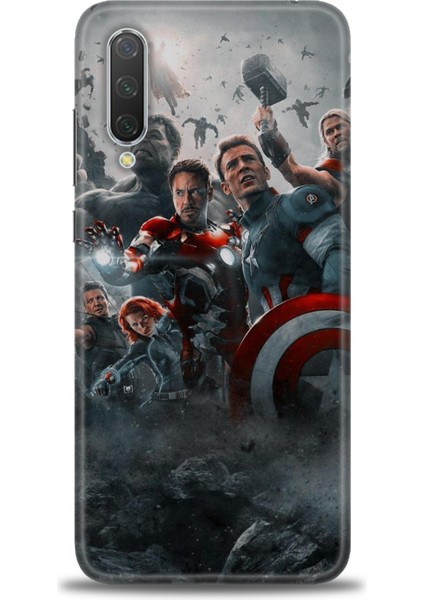 Xiaomi Mi 9 Se Kılıf Hd Baskılı Kılıf + Seramik Tam Kaplayan Ekran Koruyucu 98