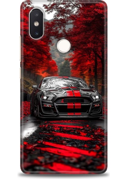 Xiaomi Mi 8 Se Kılıf Hd Baskılı Kılıf + Seramik Tam Kaplayan Ekran Koruyucu 490