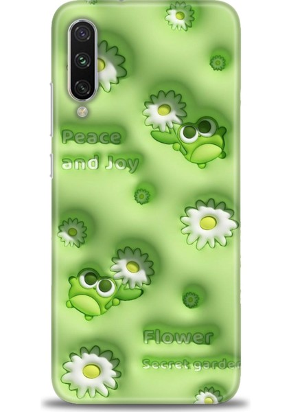 Xiaomi Mi A3 Kılıf Hd Baskılı Kılıf + Seramik Tam Kaplayan Ekran Koruyucu 116