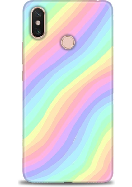 Xiaomi Mi Max 3 Kılıf Hd Baskılı Kılıf + Seramik Tam Kaplayan Ekran Koruyucu 427
