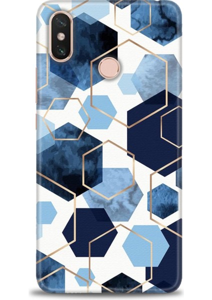Xiaomi Mi Max 3 Kılıf Hd Baskılı Kılıf + Seramik Tam Kaplayan Ekran Koruyucu 324