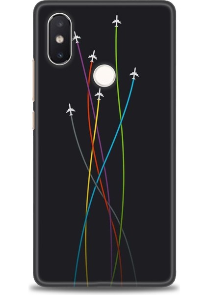 Xiaomi Mi 8 Se Kılıf Hd Baskılı Kılıf + Seramik Tam Kaplayan Ekran Koruyucu 385