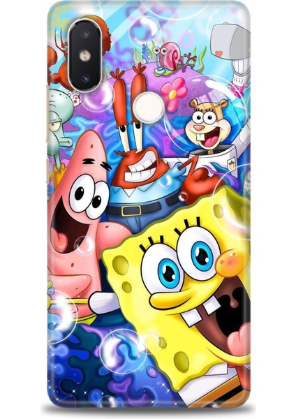 Xiaomi Mi 8 Se Kılıf Hd Baskılı Kılıf + Seramik Tam Kaplayan Ekran Koruyucu 455