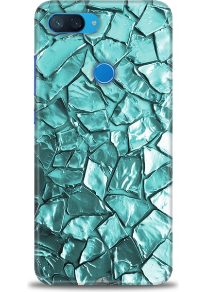 Xiaomi Mi 8 Lite Kılıf Hd Baskılı Kılıf + Seramik Tam Kaplayan Ekran Koruyucu 335