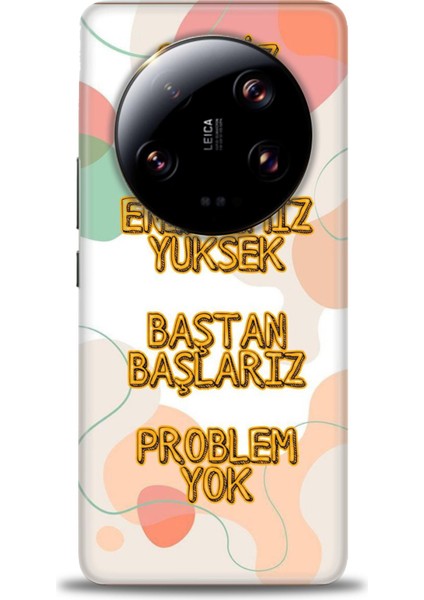 Xiaomi Mi 13 Ultra Kılıf Hd Baskılı Kılıf + Seramik Tam Kaplayan Ekran Koruyucu 170
