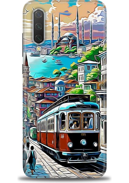 Xiaomi Mi 9 Se Kılıf Hd Baskılı Kılıf + Seramik Tam Kaplayan Ekran Koruyucu 225