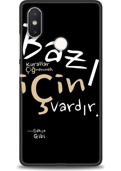 Xiaomi Mi 8 Se Kılıf Hd Baskılı Kılıf + Seramik Tam Kaplayan Ekran Koruyucu 394