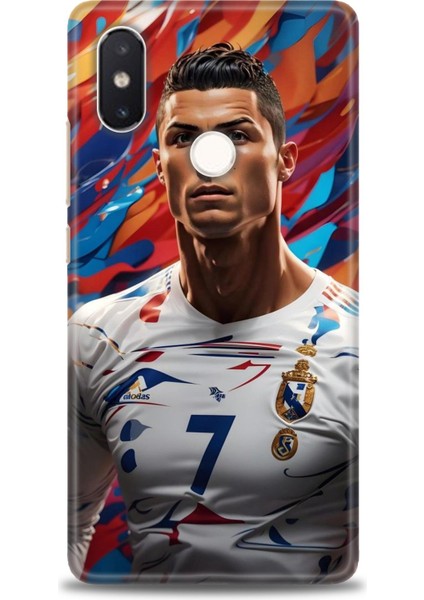 Xiaomi Mi 8 Se Kılıf Hd Baskılı Kılıf + Seramik Tam Kaplayan Ekran Koruyucu 6